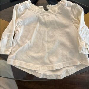 GAP Cream Kids Long Sleeve Top